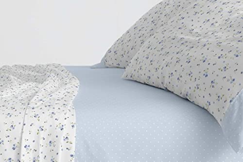 Parure de lit 150 Burrito Blanco en coton polyester bleu - 3