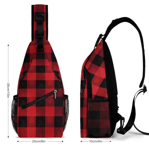 Bolso bandolera deportivo para senderismo 38x20cm miniatura 2