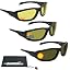 Yellow to Brown Photochromic Lens + Microfiber Pouch