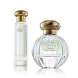 Tocca Eau de Parfum Set for Women, Giulietta (20ml + 50ml) - Fresh Floral, Pink Tulips, Green Apple, Vanilla Orchid, Hand-Finished Bottle