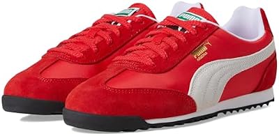PUMA Womens Arizona Nylon Lace Up Sneakers Shoes Casual - Red - Size 5.5 M