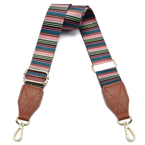 Image of LEMEDE Purse Strap Replacement Crossbody 1.5 inch Wide Shoulder Strap Adjustable Straps Handbag Strap Replacement Belts