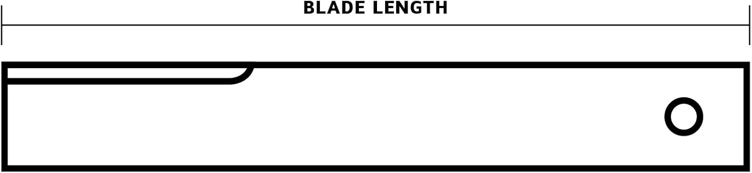 WOODS OEM 11769KT (11769-2 Blade Set) 20" Genuine Replacement Blade Kit (Right), Compatible with DS96 Rotary Cutter - Precision, Heat-Treated, Alloy Steel, Lawn Mower Blades