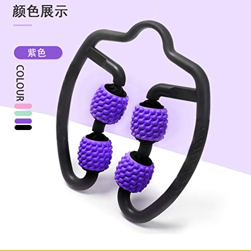 Massageador de rolo de espuma Besportble, haste de espuma, relaxador muscular, ponto gatilho, pantur