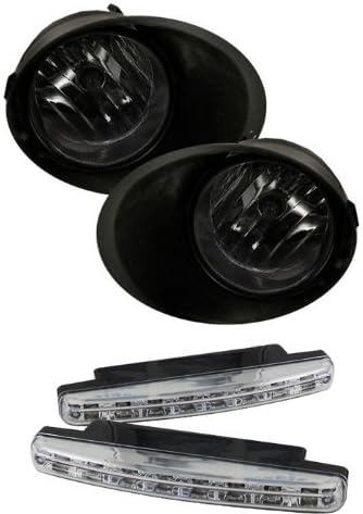 Carpart4u for for Tundra All Double Cab/CrewMax OEM Fog Lights (Chrome Bumper Only) Smoke