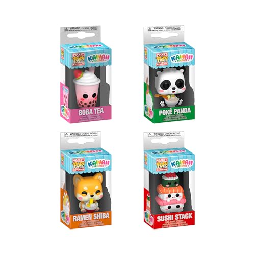 Figurine Funko Pop Pocket Keychain Kawaii Foodies Boba Tea - vue 6