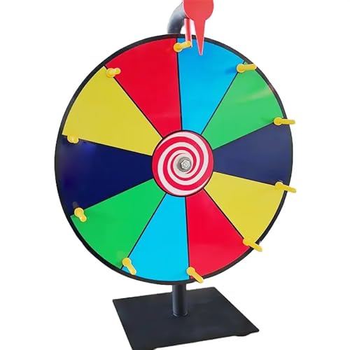 Spin the Wheel   Juego de ruleta con 10 ranuras, reutilizable con borrador de pizarra y bolígrafo, ideal para fiestas, juegos de pub y promociones de ventas