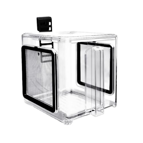 Boîte D'Élevage Poisson - 15cm Acrylique | Diviseur De Reproduction en | Séparateur Alvins pour Bac | Transparent - Accessoire Isolation Éclosion avec...