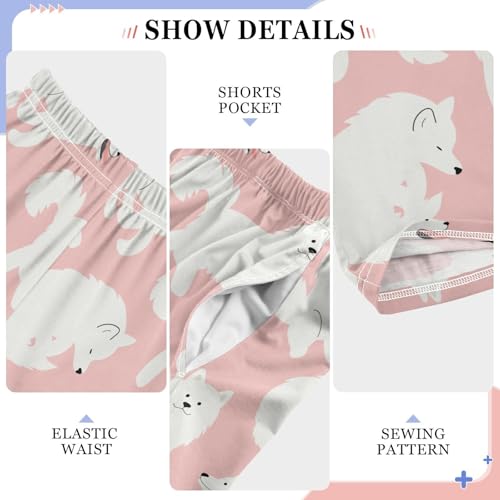 Pajamas Pants Soft Long Sleep Pjs Lounge Pajama Bottoms Elastic Waist with Pockets4