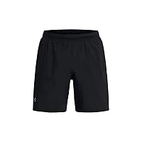 Under Armour Uomini Launch 7In Abbigliamento da Running Pantaloncini Black 001