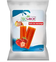 Gelo Sabor Morango 1Kg TecSabor