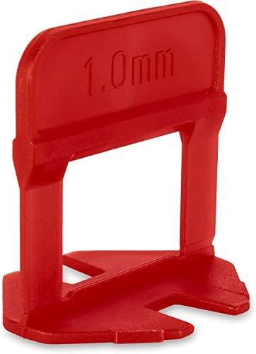 Tuscan Seamclip Red 1000 pc Box #TSC1000R For Tile 3/8'' but less than 1/2'' thick