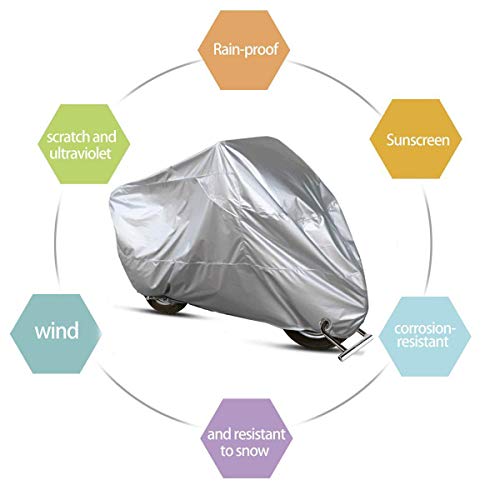 ANFTOP Telo Coprimoto Impermeabile per Esterno XXL...