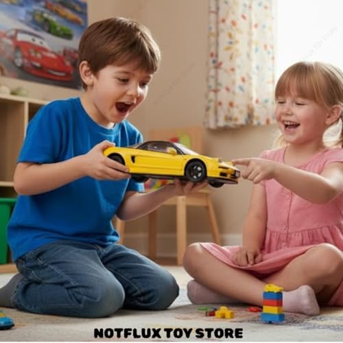 Image of 1:24 Honda /Acura NSX NA1 Diecast - Premium Sports Car Model, Collector's Edition Kids Play Metal Car (Pack of 1)(Multicolor)