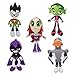 baidicheng Zombie muñeca de felpa 5 unids/ot película Teen Titans Go Plush Toys Muñecas 25 cm Robin Beast Boy Soft Peluche Juguetes