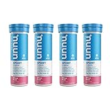 nuun Hidratación Citrus Fruit Electrolitos Mejorados Bebidas Tabletas (4 Paquete de 10)