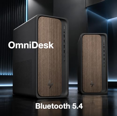 Image of HP OmniDesk HIGH Performance Desktop (32GB DDR5, 4TB PCIe SSD)