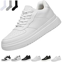 Height Boost Sneakers with Invisible Lift, 1.6/2.4/3/4 Height Increase, Lightweight Breathable Non-Slip Shoes for Men & Women Unisex Size Guide