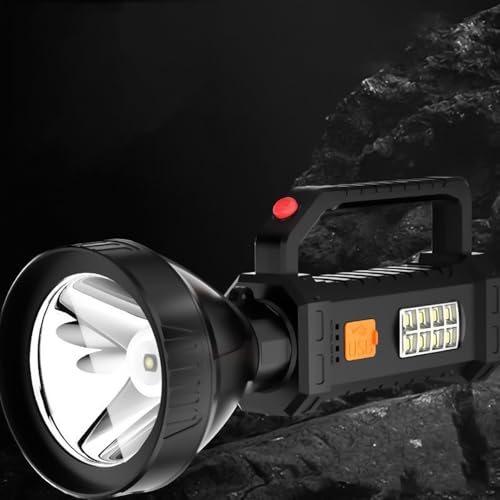 Lampe torche solaire et manuelle portable pour randonnée et pêche