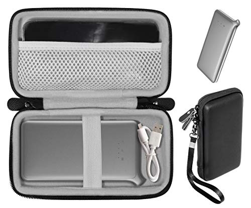 WGear case for GlocalMe Mobile Hotspot Compatible with G4 Pro 4G LTE, G3 4G LTE, U2S 4G LTE, U3, U3 4G LTE, mesh Accessory Pocket, Detachable Wrist Strap