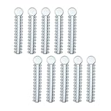 1040 Stück Kieferorthopädische Ligatur-Bänder Zahnspange Gummibänder O-Ring, Silber