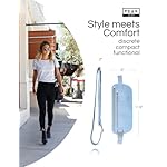 Peak Gear Travel Money Belt. Premium Quality Travel Wallet with RFID Blocking Fabric to Protect Credit Cards, Passports and Documents. Exclusive Theft Protection and 2 Recovery Tags | Blue - Image 2