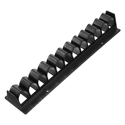 KESYOO 12 Horsewhip Storage Rack Fishing Pole Holder Plastic Strip Holder Accessory Rack