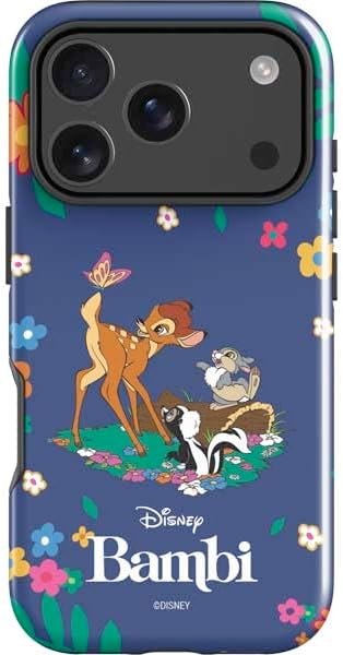 Skinit Impact Phone Case Compatible with iPhone 17 Pro - Officially Licensed Disney Bambi and Friends Design