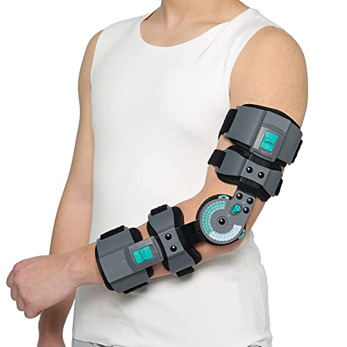 DOUKOM Hinged Post Op Elbow Brace