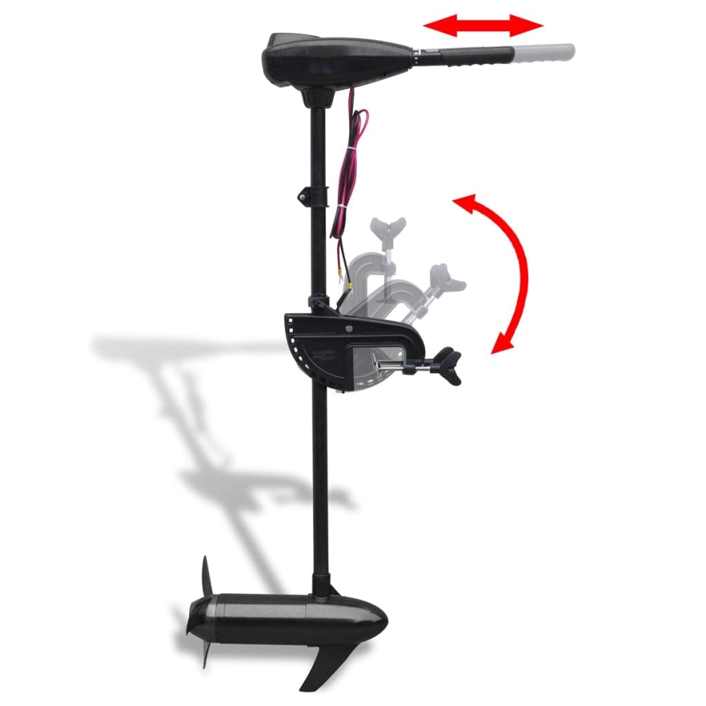 vidaXL Motore di Pesca a Traina Elettrico Tender Pesca P22 24,9kg Tender Pesca