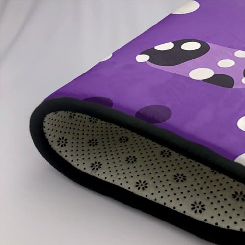 Tapis caniche violet 152,4 x 99,1 cm velours premium - 6