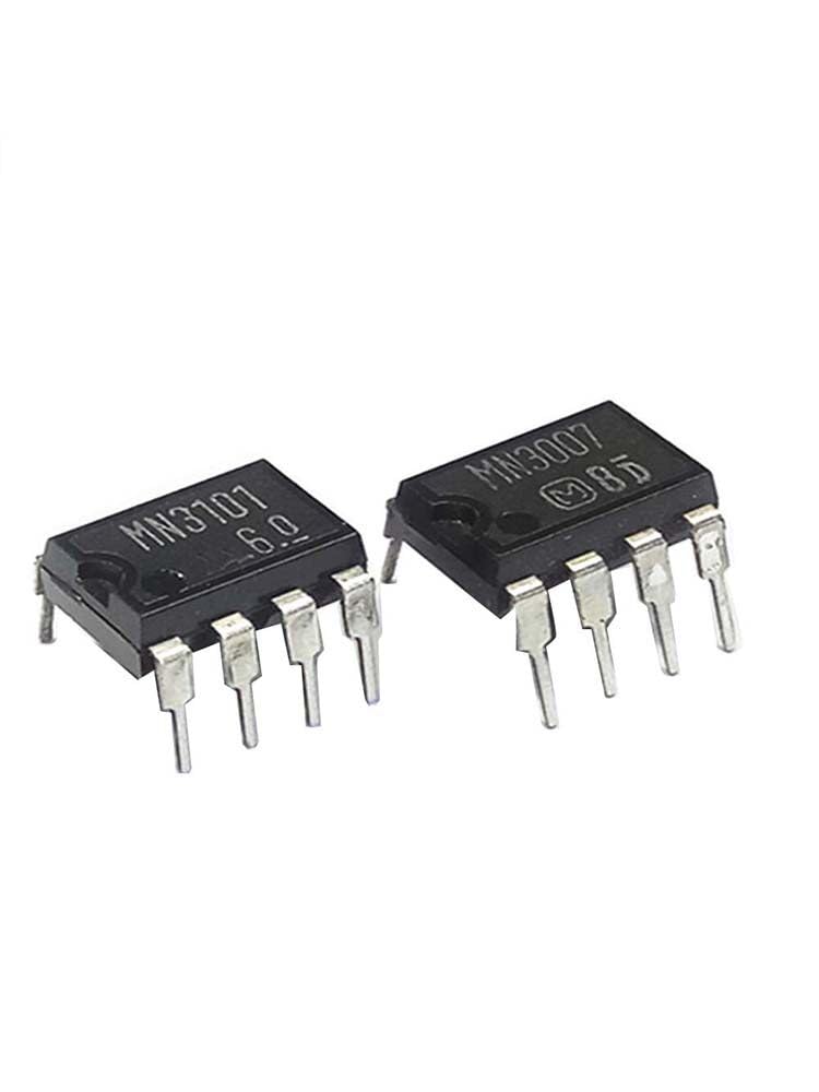 Generic 2pcs/lot=1pair MN3007 + MN3101 DIP-8 Microcomputers/Controllers CHIP