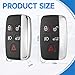 Smart Key Fob Replacement Fits for Land Rover Discovery 15-18 Discovery Sport 16-18 LR 2 13-14 LR 4 12-17 Rover 11-17 Rover Sport 11-17 Rover Evoque 12-17 Jaguar F-Pace F-Type XE XF XJ