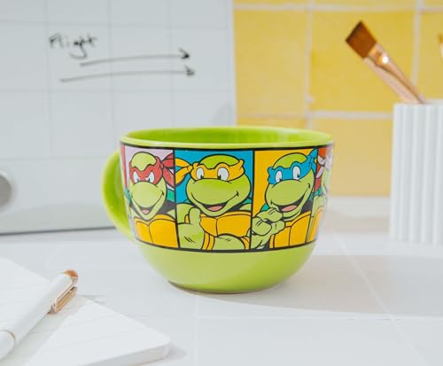 Vaso de Cerámica TMNT 24 oz Verde miniatura 6