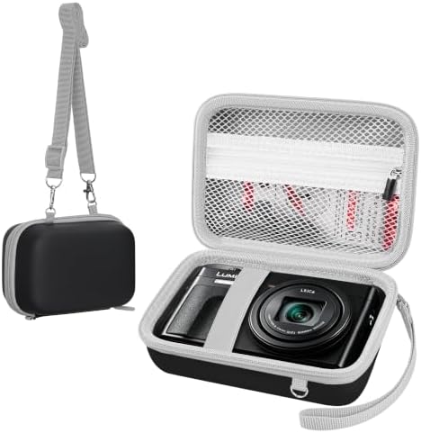 Leayjeen Hard Case for Panasonic Lumix TZ99 ZS99 Digital Camera - Black