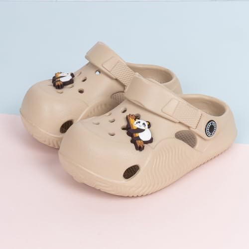 Image of Casazoe Toddler Boys Girls Cute Garden Clogs Kids Slip On Water Shoes EVA Lightweight Summer Slipper Slides Baby Comfort Sandals Children Outdoor Shower Beach Pool Play Shoes