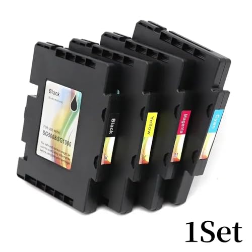 Cartuccia di inchiostro compatibile 1SET con chip per reticolo di sublimazione SG500 SG1000 Sublimation Rimposta1Set