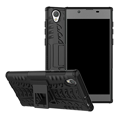 SCIMIN Case for Sony Xperia L1,Hybrid Case for Sony Xperia L1, Dual Layer Shockproof Hybrid Rugged Case Hard Shell Cover with Built-in Stand for 5.5'' Sony Xperia L1