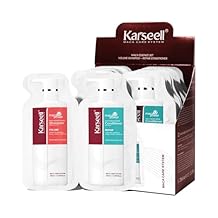 Karseell Maca Essence Shampoo and Conditioner Set, Travel Size, for Fine, Flat and Thinning Hair, with Argan Oil, Fresh Scent, 20.28 Fl Oz 25ml*2, 12 Set