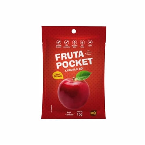 Kit 3X: Snack de Maçã Liofilizada Solo Snacks 15g