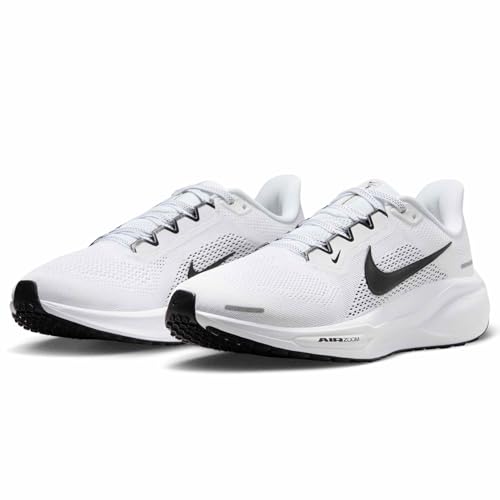 Nike Nike W Air Zoom Pegasus 41 TB Women's Running Shoes (White/Black, US Footwear Size System, Adult, Women, Numeric, Medium, 6.5)