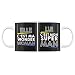Mugs couple Superman -Wonderwoman | Tasses Duo Amour