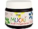 Produktbild Kreul 28106 - Mucki leuchtkräftige Stoff - Fingerfarbe, 150 ml in schwarz, auf Wasserbasis, parabenfrei, glutenfrei, laktosefrei und vegan, optimal für die Anwendung mit Fingern und Händen