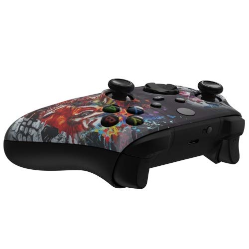 Image of inchTiger Skull inch UN-MODDED Custom Controller compatible with Xbox One X Unique Design (with 3.5 jack)