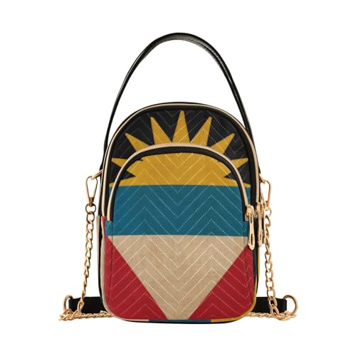 Image of Patriot Flag Cell Phone Purse Crossbody Handbag Durable Shoulder Bag Sturdy Travel Pouch