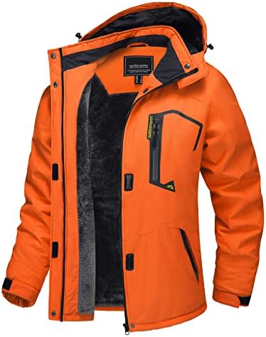 TACVASEN Winterjacke Damen Skijacke Warme Fleece Wasserdicht Jacken | Winddichte Jacke,Fleece-Futter,Funktion,Leichte,Softshelljacke,Atmungsaktiv,Skibekleidung,Snowboard