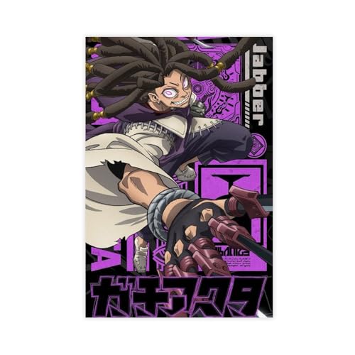 LDGSUPH Gachiakuta Canvas Poster Wall Art Decor Print Picture Paintings for Living Room Bedroom Decoration Unframe 08x12inch(20x30cm)