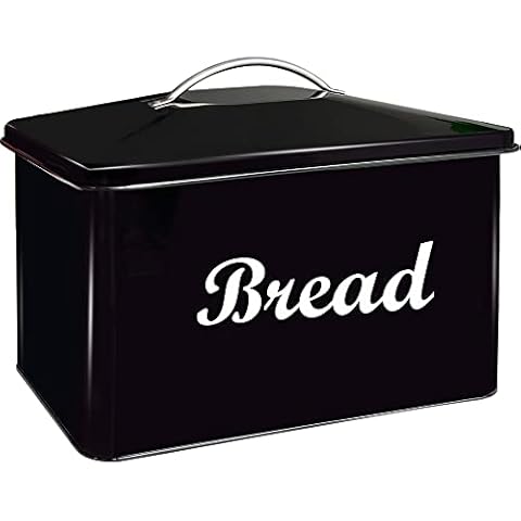 Denny International Vintage Retro Stainless Steel Bread Bin Cover