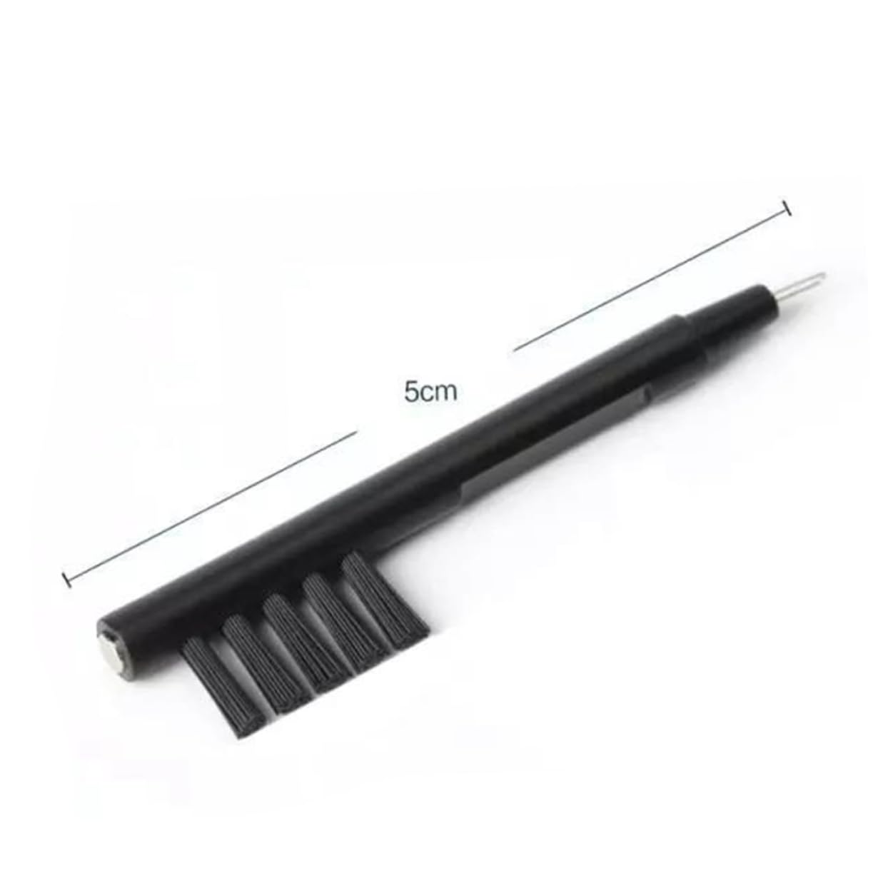 IWOWHERO 5 Pcs Cleaning Brush Ear Wax Removal Hearing Amplifier Cleaner Made of Soft Material Easy to Use