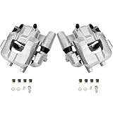 SCITOO Rear Left+Right Brake Calipers With Bracket 19B2950 19B2951 Compatible For Scion tC 2005-2010